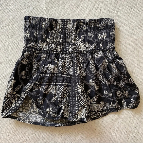 FP Movement Free People The Way Home Bandana Print Short Size XS - Picture 4 of 10